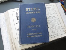 Fachbuch Steel Construction 1948 Einband